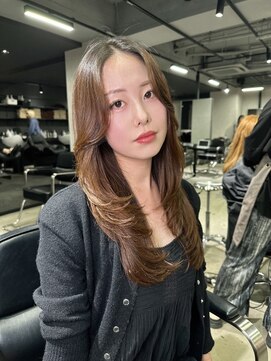 ザシェノンウメダ(THA CHAINON UMEDA) 心斎橋/着物ヘア/大人ガーリー/ダークアッシュ/似合わせカット