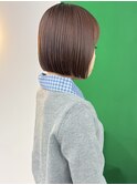 大人ボブ切りっぱなしボブショートボブミニボブ20代30代40代