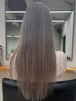 ロマリア 青山 南青山(Lomalia)&nbsp;グレージュケアブリーチ[青山/表参道/白髪染め/白髪ぼかし]