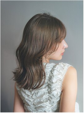 アリー 原宿 表参道(ALLY) ALLY阿部　伸ばしかけミディアムオリーブグレージュ