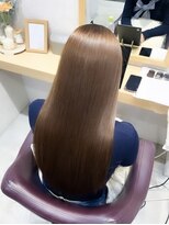 レンテ 千葉(LENTE) 地毛風美髪縮毛矯正髪質改善韓国顔まわりミルクティーベージュ