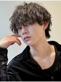 無造作シャドウマッシュショート
