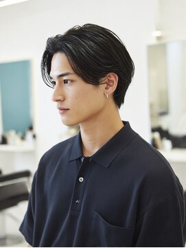 クレビアテン(CreBiA ten_) メンズカット/ショート/毛流れ/センターパート