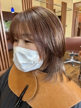 ヘアースタジオ グロース(HAIR STUDIO growth) カット+潤艶リカバリーカラー