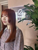 チェロ 中町(CHERO)&nbsp;★美髪ダブルカラー＃髪質改善＃艶髪＃抜け感カラー＃テラコッタ
