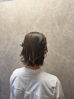 ヘアビジュー(hair bijou) ミニハーフアップ
