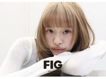 フィグ(FIG)の雰囲気（ブリーチなしダブルカラーでダメージレスで透明感カラー［大名］）
