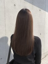 ザメゾン(THEMAISON)&nbsp;【髪質改善】コスメストレート＋ミルクティベージュ