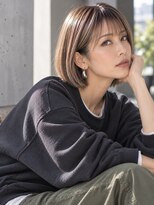 コノアラボ 守谷店(Conoah labo)&nbsp;白髪ぼかしハイライト/キッズカット/ツートンカラー/守谷