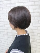 スーリール 福岡別府店(Sourire) 大人ショートボブ 丸みショートボブ コンパクトボブ