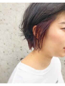 ヘアデザインハレ(hair design HARE) ワインcolor