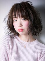 カバーヘアアンドスパ ブリス 浦和(COVER HAIR&SPA bliss)&nbsp;*bliss浦和*大人かわいいダブルバングの小顔フェミニンボブx