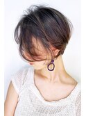【morio池袋】女性らしい柔らかショートボブ