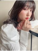 Emma ecole 流行◎韓国風エギョモリ×シースルーバング by.高橋