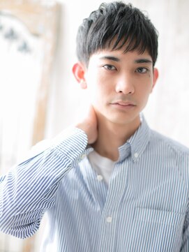 ミスターアンドミセス ファミリーカットサロンビーンズ 草加店(Mr&Mrs Beans) カッコモノトーングレージュ◎ウェットヘアC