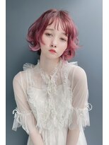 クーエフー(coo et fuu)&nbsp;ピンクボブにラフウェーブ♪藤沢