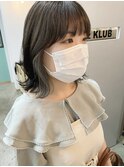 【cuzKLUB】イヤリングカラーカラー×シアーグレー【池袋】