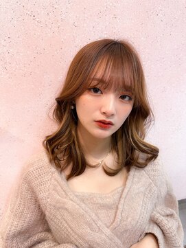 ルームバイシー 新宿(Loom. by Sea) 韓国ヘア/ワンホンヘア/顔まわりカット/髪質改善