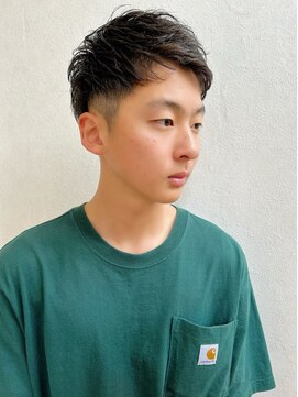 かっとはうすウィズ(With） 夏に向けた爽やかスタイル！ツーブロアップバング！