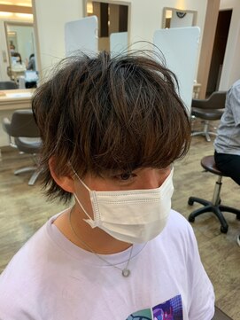 ベルプロッドバイアルター 千葉(bel. prod by aL-ter) 【bel.高野】マッシュパーマ/波巻き/ハイライト/束感[千葉駅]