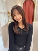 ランド 原宿表参道(LAND)&nbsp;ショコラアッシュ/ヘルシースタイル/前髪カット