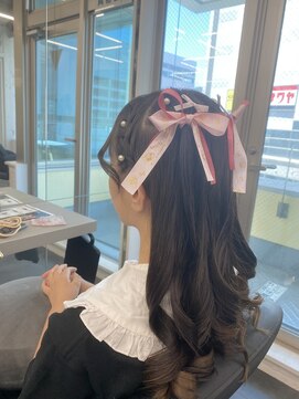 エイト 立川店(EIGHT) 編み込み×ハーフツイン