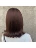 【艶やかな手触りと質感】カット+カラー+トリートメント ￥14000～