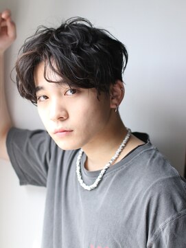 アントワープトーキョー(antwerp TOKYO) 波巻きツイストスパイラルパーマメンズパーマ白髪染めハイライト