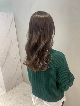ジーナ 札幌(Zina) 髪質改善*モードオリーブグレージュ*艶髪