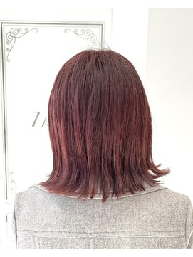 ザザ 高田馬場(ZA/ZA) 暖色系カラーの外ハネボブ