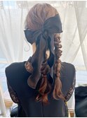 お呼ばれヘアセット