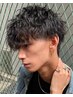 【メンズ限定】カット+シャンプー＋炭酸泉or眉カット
