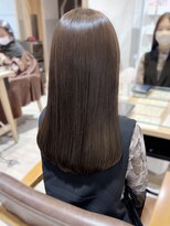 プラグ バイ ネオリーブ(plug by neolive)&nbsp;こなれミディ×髪質改善[髪質改善/縮毛矯正/韓国]T