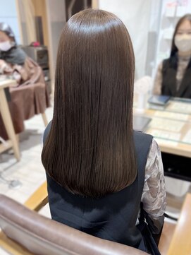 プラグ バイ ネオリーブ(plug by neolive) こなれミディ×髪質改善[髪質改善/縮毛矯正/韓国]T