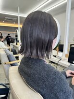 サンド 鹿児島中央(sand)&nbsp;@ayumi.sand ボブ　グレージュ