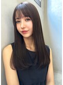 【ROSE】艶髪_ストレート_髪質改善ロング