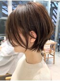 似合わせカット20代30代40代50代くびれショート丸みショートボブ