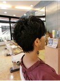 髪質改善パーマ/大人ショート/骨格補正カット/20代/30代/40代