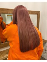 テテ ニコ(tete nico)&nbsp;【大前晴奈】カシスピンク×美髪ロング