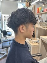 サロンドジョー(salon de joe)&nbsp;メンズカットツイストスパイラルパーマニュアンスパーマショート