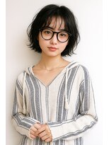 ラレイ ハラジュク(Lalei harajuku)&nbsp;原宿ボブパーマスパイラルパーマニュアンスパーマくせ毛風パーマ