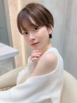 ロンド エスポワール 錦糸町(Lond espoir)&nbsp;ミニウルフレイヤーカット顔周りカット前髪カットショート錦糸町
