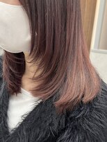 スタジオヒープ 辻堂(studio HEAP)&nbsp;ピンクカラー×顔まわりレイヤー