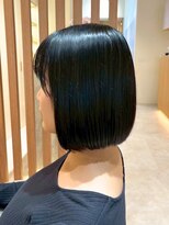 エンター 天神店(ENTER)&nbsp;髪質改善/ショートボブ/ボブ/透明感/艶髪/ナチュラルブラック