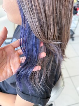 エムタニグチブランシェ(M.TANIGUCHI Branche') パープル系インナーカラー