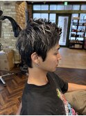 ハイライト スパイキーショート