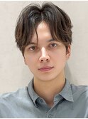 似合わせカット30代40代50代スパイキーショート/センターパート