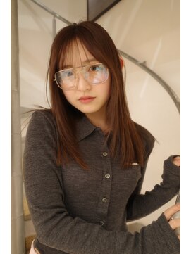 シキ 渋谷(siki) ベージュカラー/ブリーチなしダブルカラー/赤 み消し/渋谷/原宿