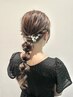 【パーティーアレンジ♪】ヘアアレンジ