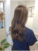 白髪ぼかしハイライト